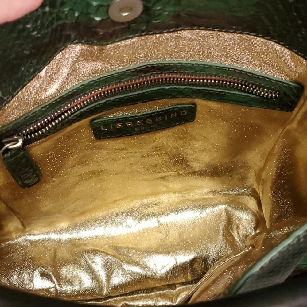 Textured Snake Print Liebeskind Purse - image 6